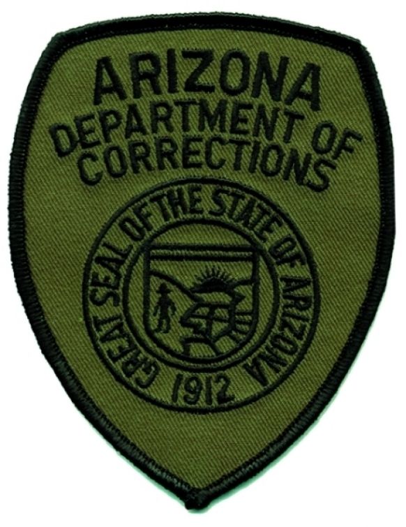 ARIZONA DEPARTMENT OF CORRECTIONS, AZ DOC SHOULDER PATCH - SEW ON.